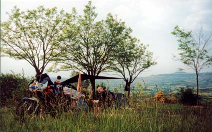 adac, hotel, motorschaden, tenere, lyon, dominator, motorradtour, nimes, uzes