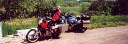 adac, hotel, motorschaden, tenere, lyon, dominator, motorradtour, nimes, uzes