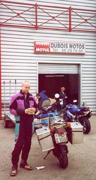 adac, hotel, motorschaden, tenere, lyon, dominator, motorradtour, nimes, uzes