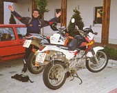 mont blanc tour, chamonix, megeve, ktm unfall, tenere motorschaden, dominator radlager defekt